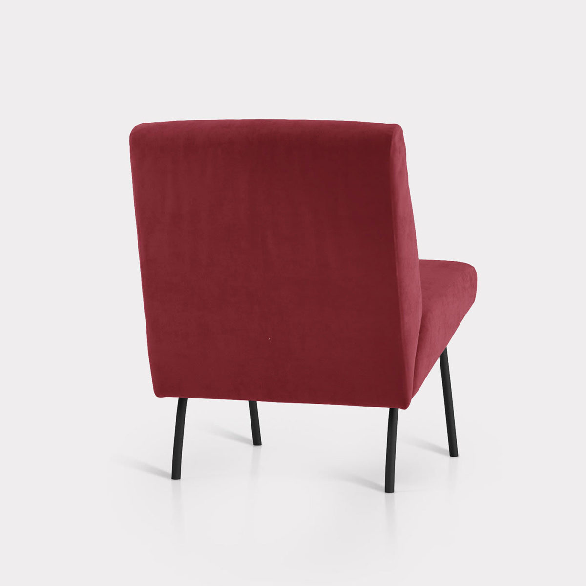 Burgundy Lounge Chair by Loopo