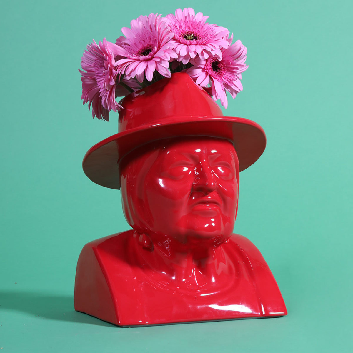 La Luisa Red Flowerpot by Loopo