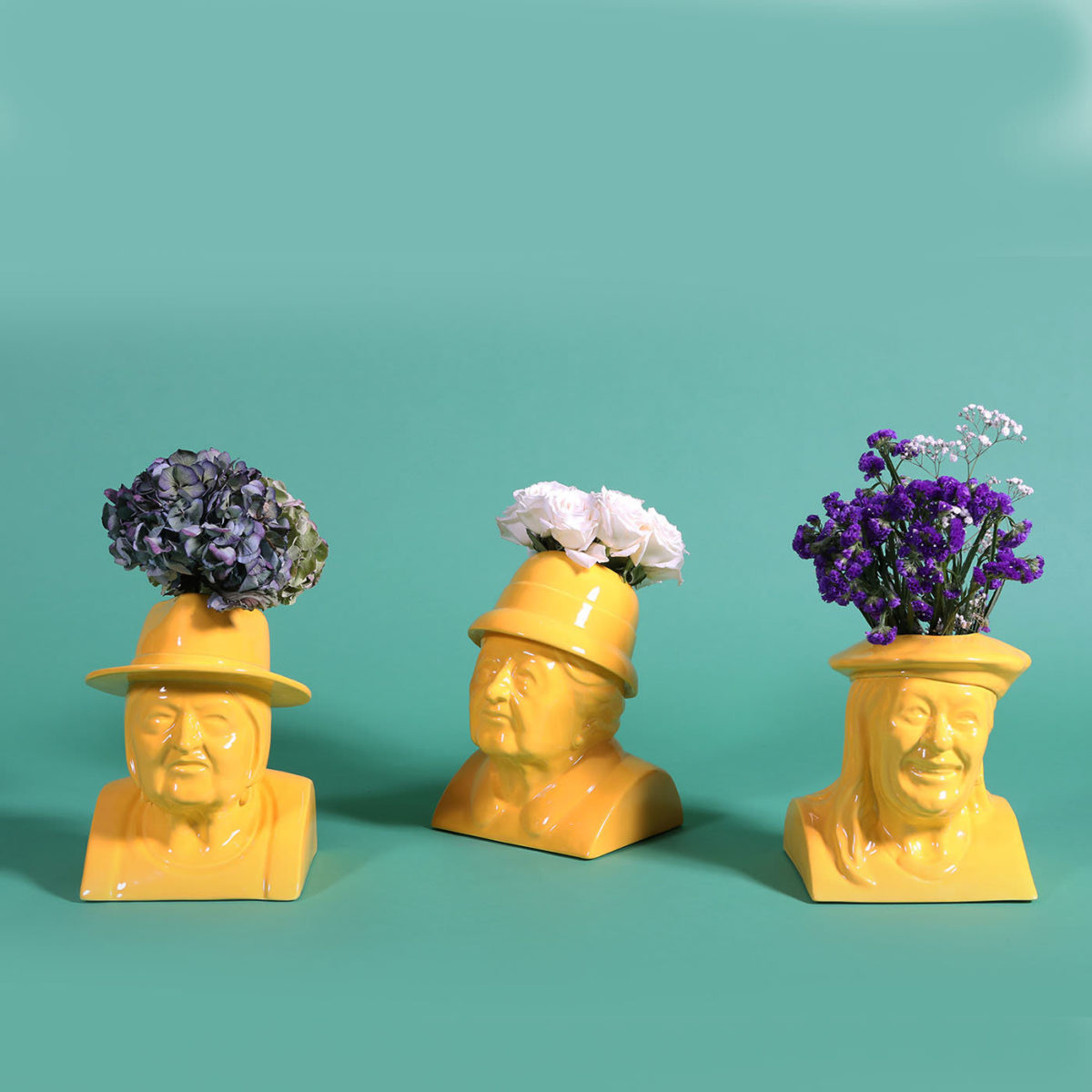 La Gisella Yellow Flowerpot by Loopo