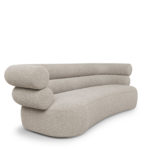 Tube Beige Sofa by Loopo