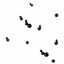 Bubble Set of 5 Black Wall Coat Hangers by Mogg