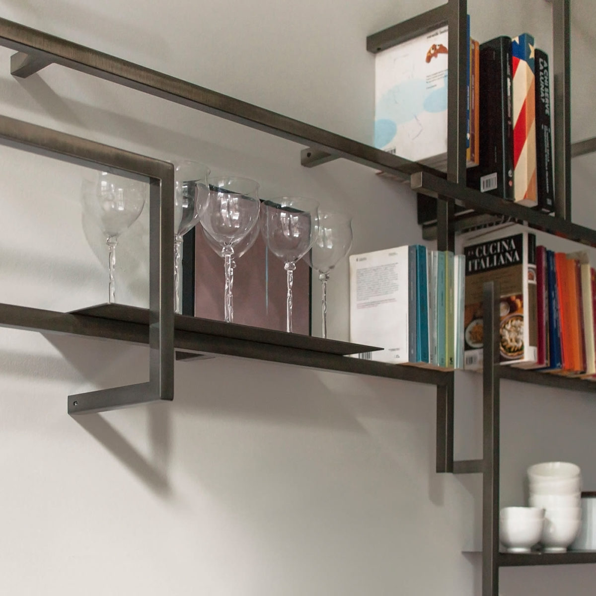 Antologia 4-Module Lead Bookcase #2 by Mogg