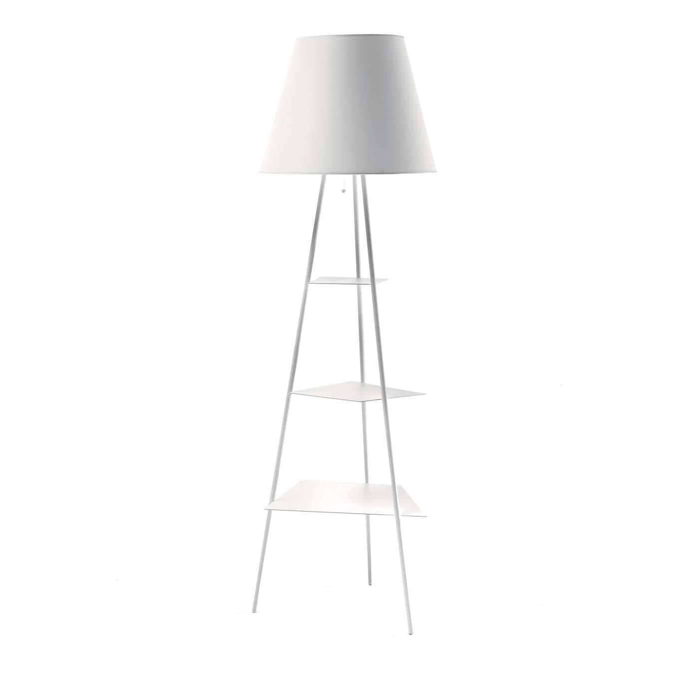 TRI.BE.CA White Floor Lamp by Mogg