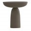 Olo 50 Anthracite Side Table by Mogg