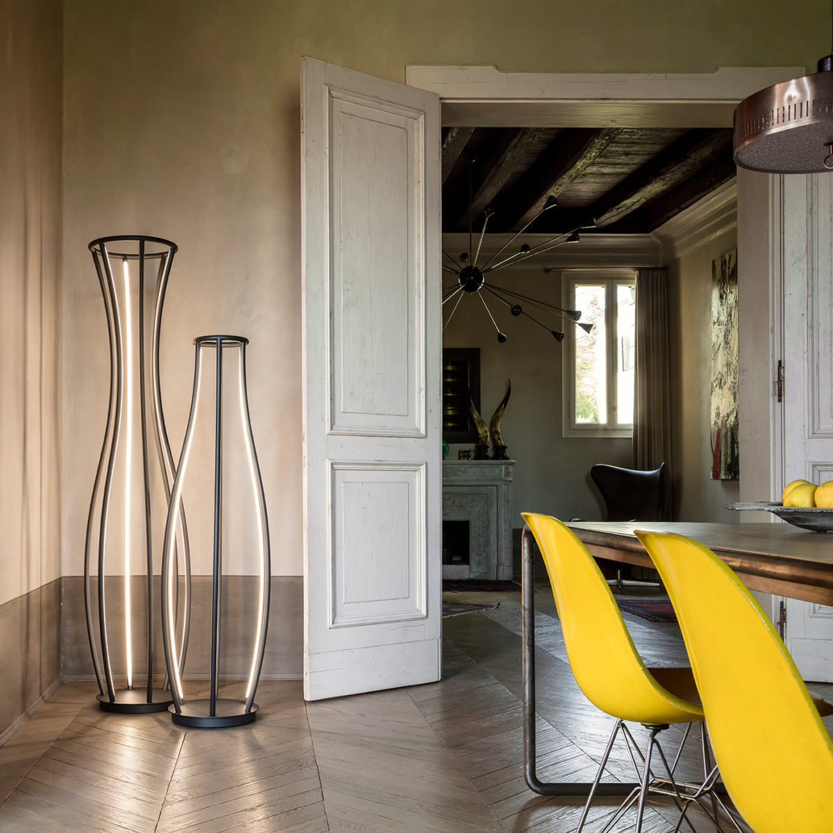 Penelope Tall Floor Lamp by Mogg