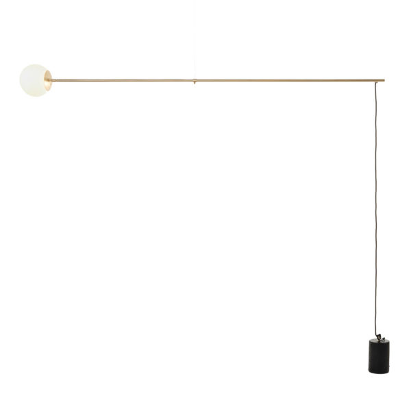 Bitta Golden Pendant Lamp by Mogg