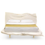 Big Hug White Double Bed by Mogg