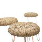 Donut Small White Stool by Mogg