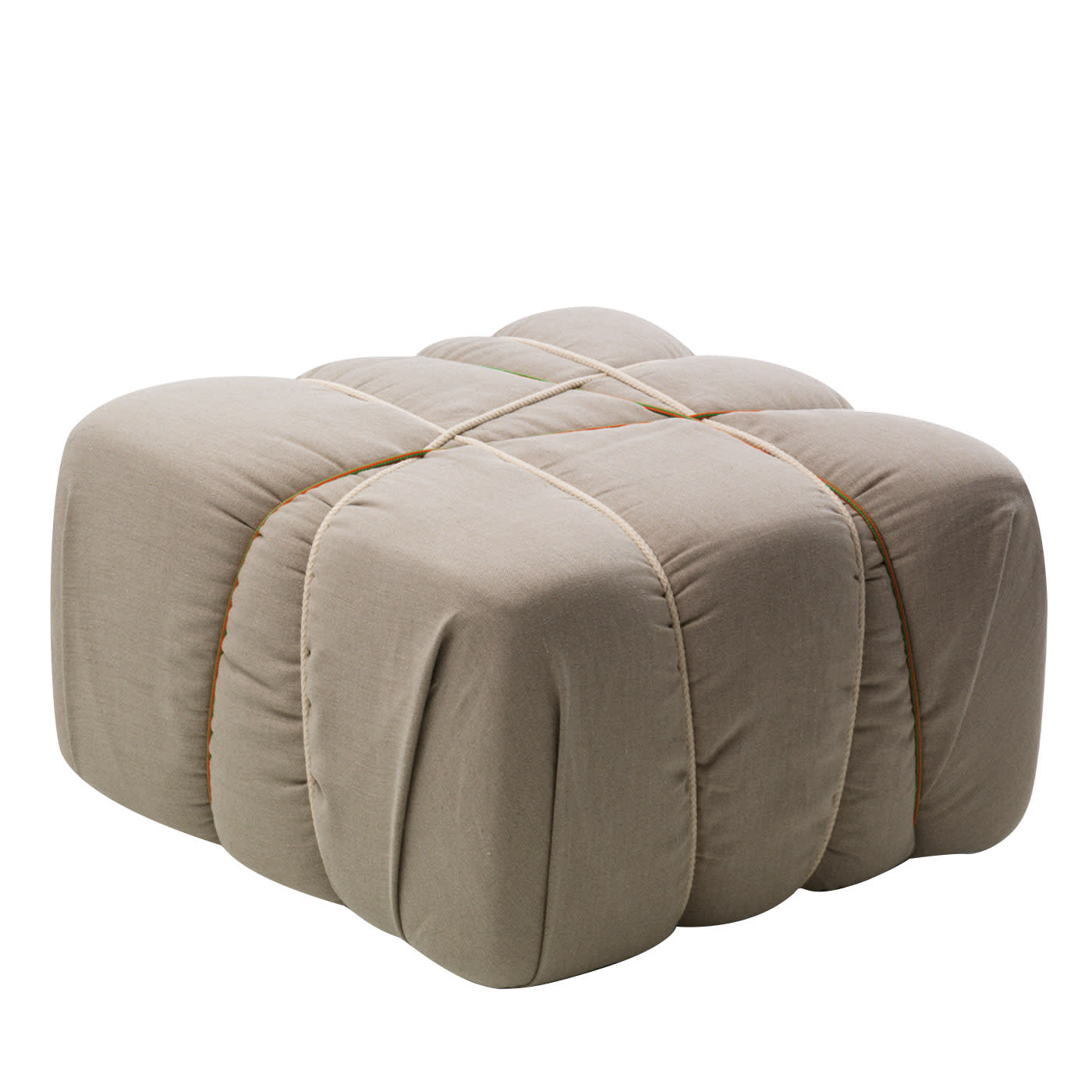 Che Pakko! Beige Pouf by Mogg