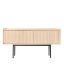 Sipario 2-Doors High Natural Ash Sideboard by Dale Italia