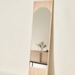 Tutto Sesto Rectangular Natural Ash Mirror by Dale Italia