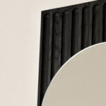 Tutto Sesto Rectangular Black Ash Mirror by Dale Italia