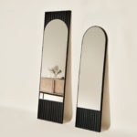 Tutto Sesto Rectangular Black Ash Mirror by Dale Italia