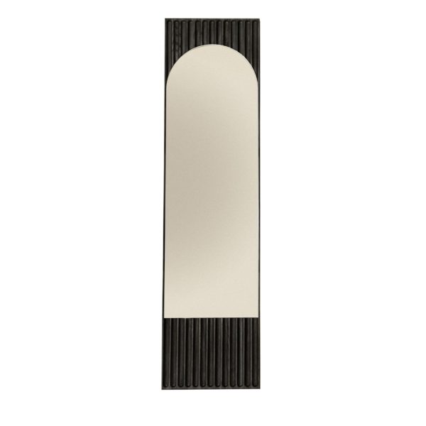 Tutto Sesto Rectangular Black Ash Mirror by Dale Italia