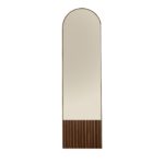 Tutto Sesto Round Brown Ash Mirror by Dale Italia