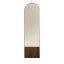 Tutto Sesto Round Brown Ash Mirror by Dale Italia