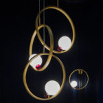 Joy 3-Ring Pendant Lamp by Dale Italia