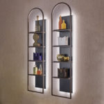 Uffizio Three-Shelve Bookcase by Paollo Castelli