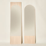 Tutto Sesto Round Natural Ash Mirror by Dale Italia