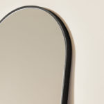 Tutto Sesto Round Black Ash Mirror by Dale Italia