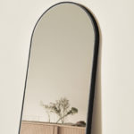 Tutto Sesto Round Black Ash Mirror by Dale Italia