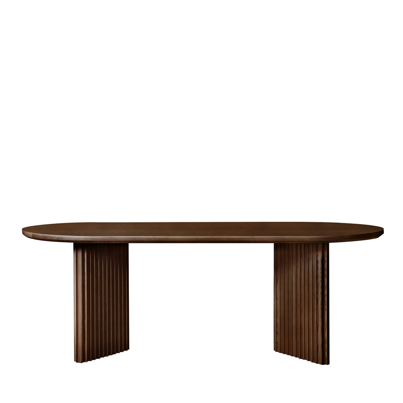 Basalto Brown Ash Table by Dale Italia