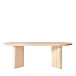 Basalto Natural Ash Table by Dale Italia