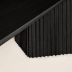 Basalto Black Ash Table by Dale Italia