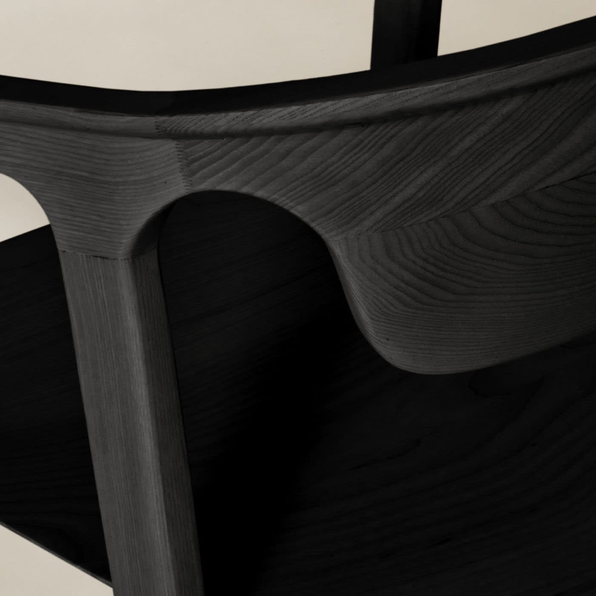 Duna Black Ash Chair by Dale Italia