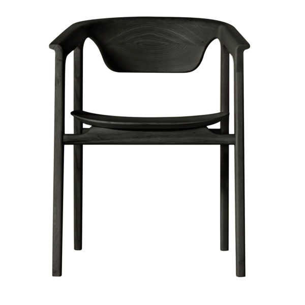 Duna Black Ash Chair by Dale Italia