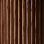 Capitello Brown Ash Side Table by Dale Italia