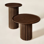 Capitello Brown Ash Coffee table by Dale Italia