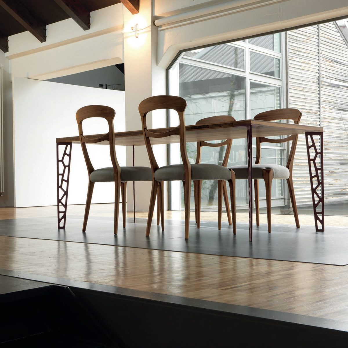 Capotavola chair by Dale Italia