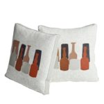 Morandi Throw Cushion by Paolo Castelli