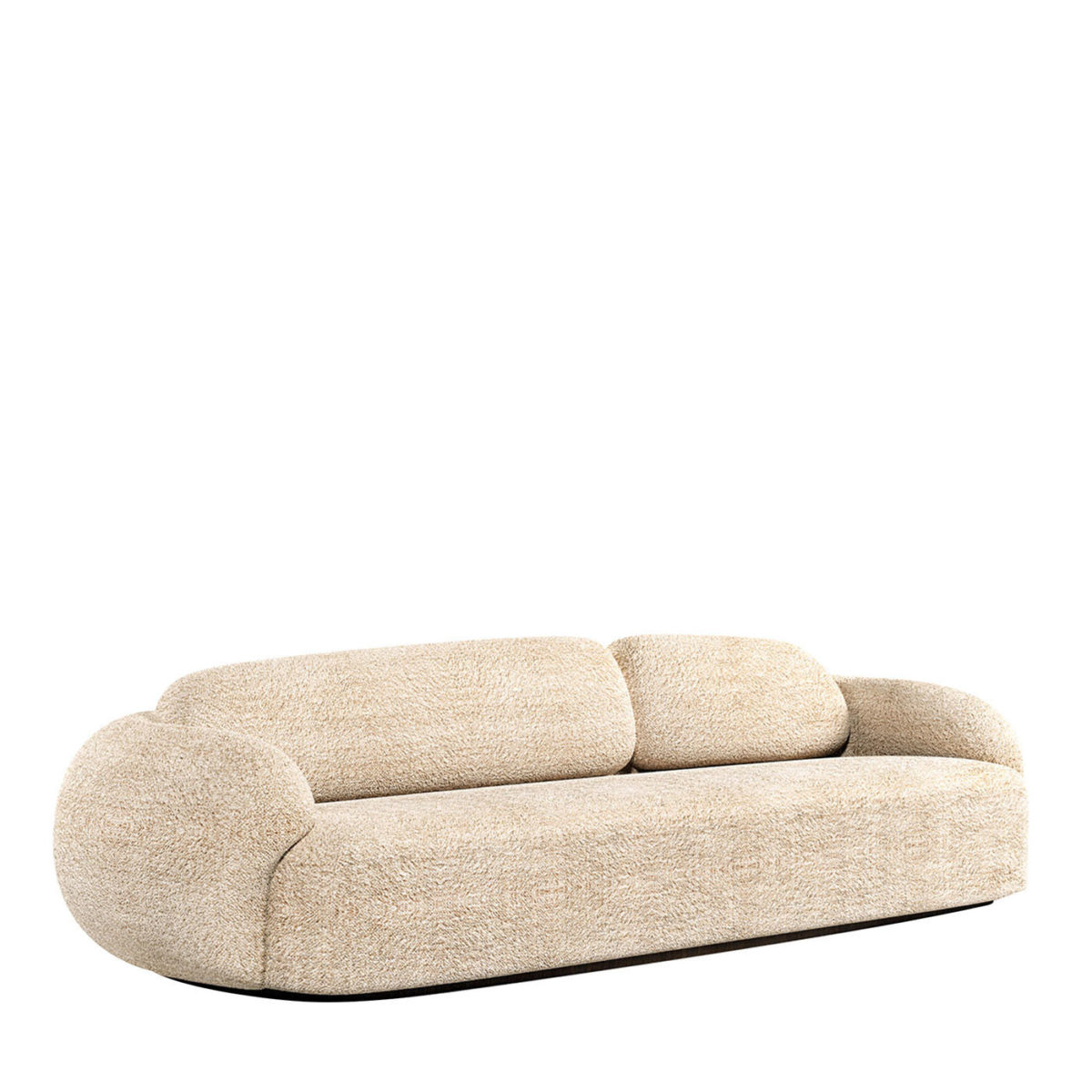 Coral White 3-Seater Sofa by Paolo Castelli by Paolo Castelli