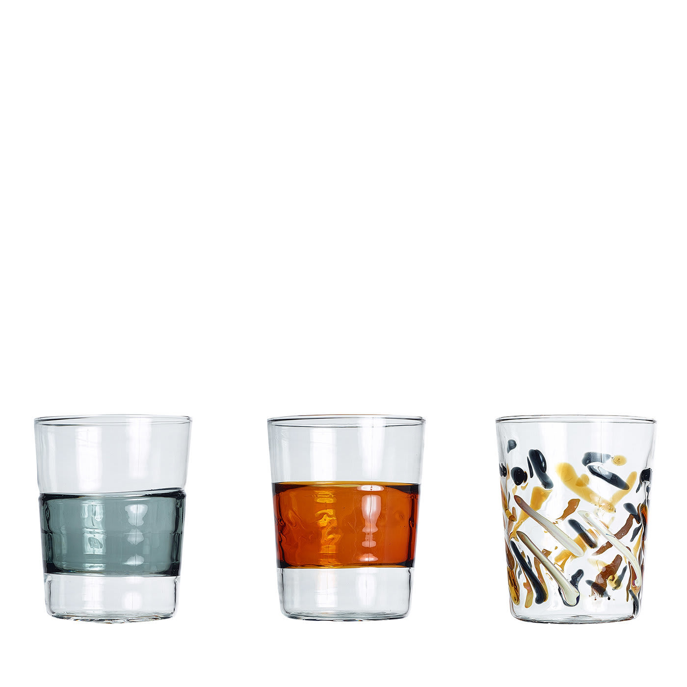 Set of 6 Morandi Water Glasses by Paolo Castelli