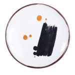 Set of 6 Morandi Dinner Plates by Paolo Castelli