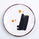 Set of 6 Morandi Dinner Plates by Paolo Castelli