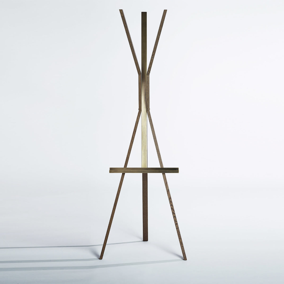 Morandi Wood Tripod Coat Rack by Paolo Castelli