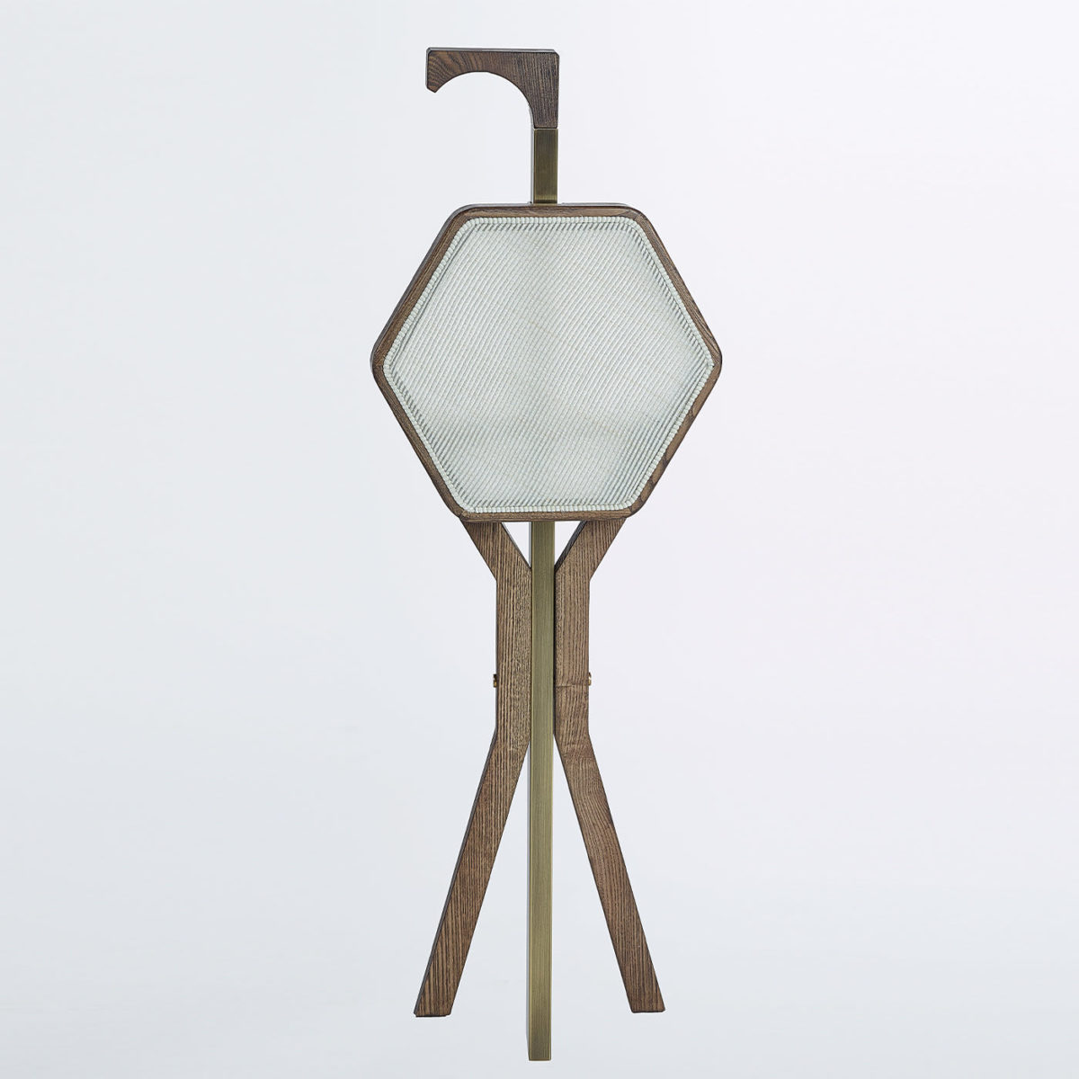 Morandi Strapuntino Tripod Folding Stool by Paolo Castelli