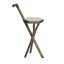 Morandi Strapuntino Tripod Folding Stool by Paolo Castelli