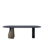 Ellipse Matt Oval Dining Table by Paolo Castelli