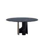 Ellipse Matt Round Dining Table by Paolo Castelli