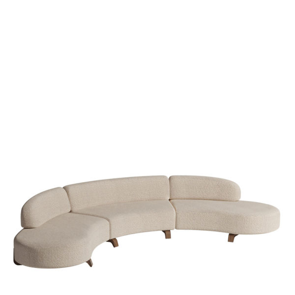 Vao 380 Beige Modular Sofa by Paolo Castelli