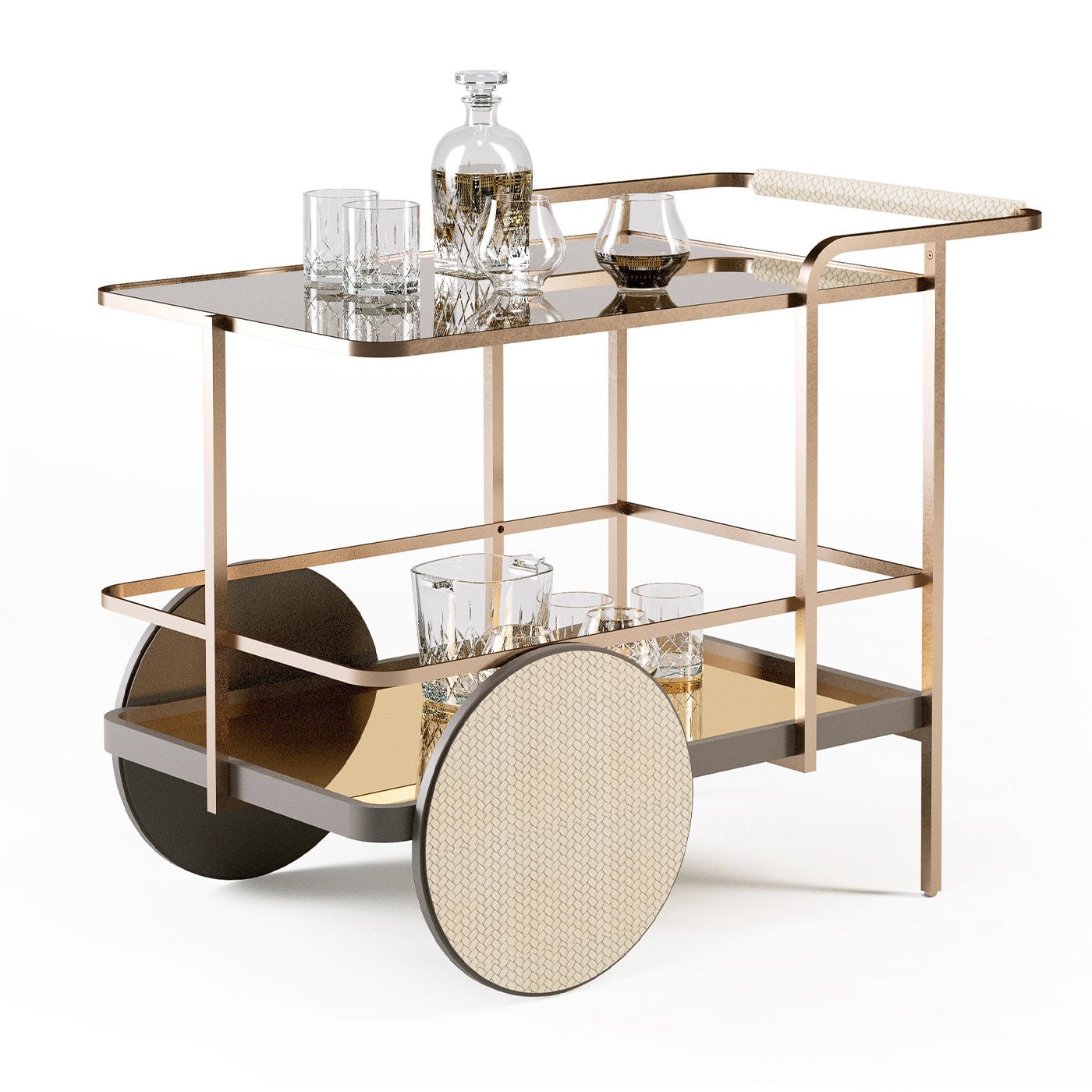 Convivier Trolley by Paolo Castelli