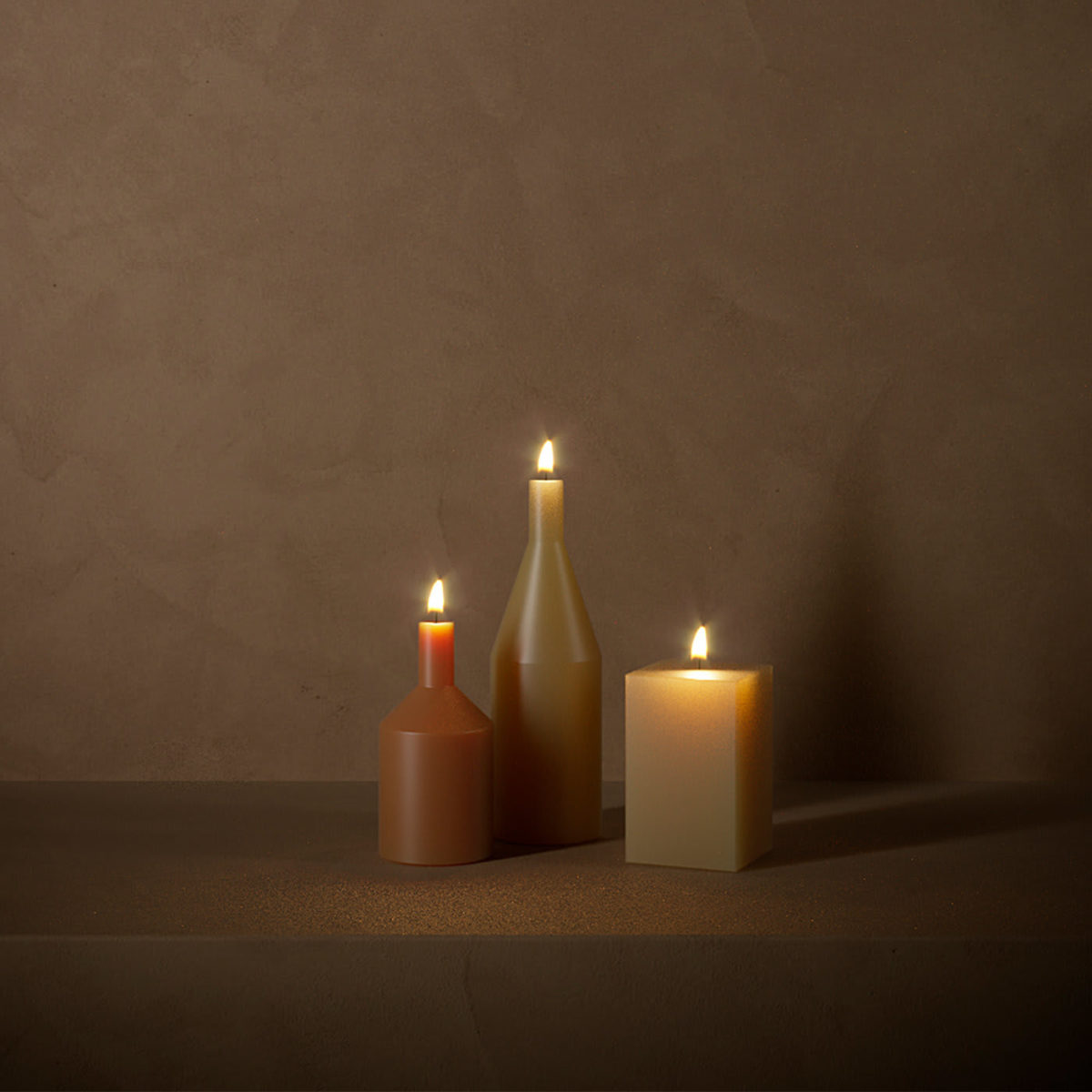 Candela dAutore Morandi Candle #2 by Paolo Castelli