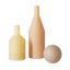 Candele dAutore Set of 3 Morandi Candles by Paolo Castelli