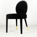 Sofia Purple Velvet Chair by Paolo Castelli