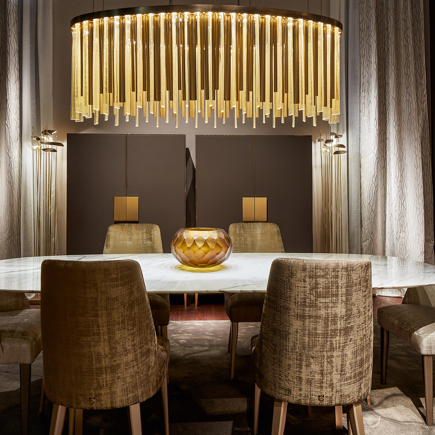 Audrey Beige Chair by Paolo Castelli