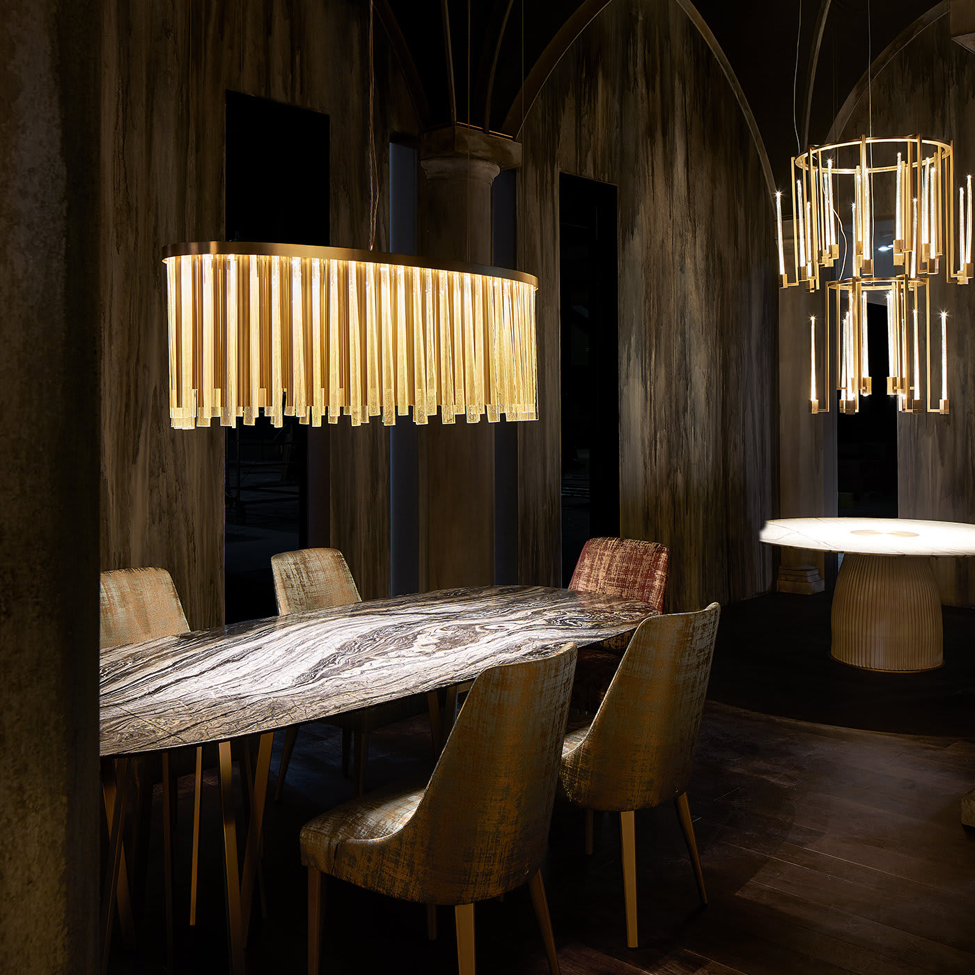 Audrey Beige Chair by Paolo Castelli